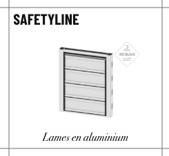 Profilé safetyline, lames en aluminium